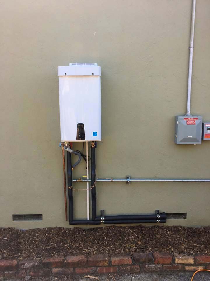 Tankless water deals heater installation